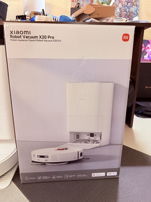 Xiaomi X20 Pro робот прахосмукачка с миене + МНОГО аксесоари