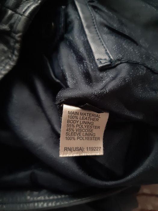Massimo dutti geaca piele naturala