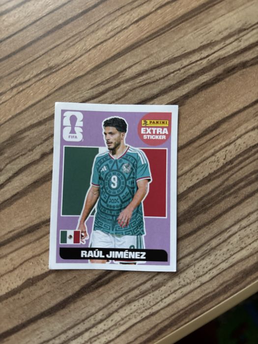 Raul Jimenez extra sticker regular