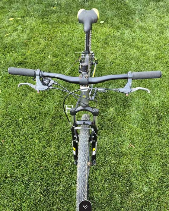 Bicicleta KROSS HEXAGON 2.0 27.5" Gri-Galben Marimea S (17 inci)