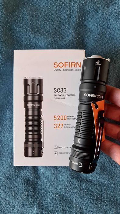 Sofirn SC33 5200LM 400м далекобойност ПРОМО