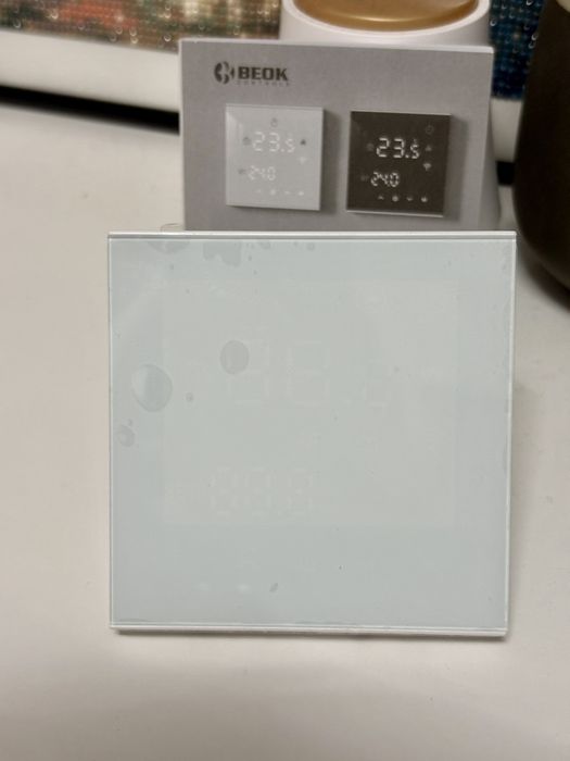 Termostat WiFi centrală gaz Tuya smart programabil TGW60W-WPB