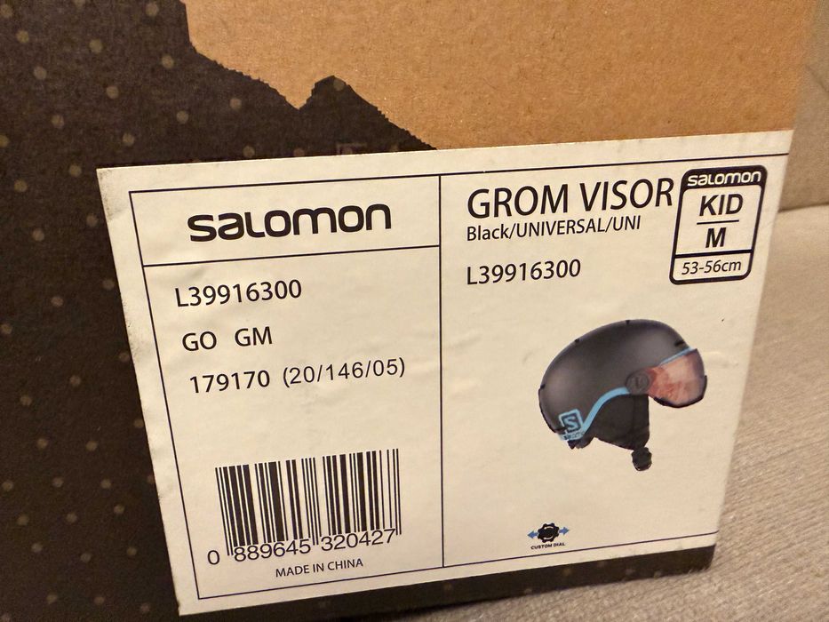 Casca schi cu viziera Salomon - copii - marime M