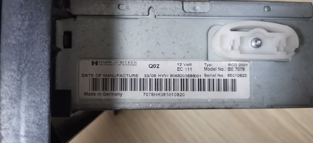 Radio cd auto Mercedes