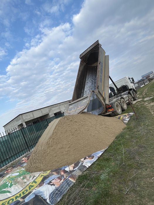 Nisip 18 mc/4 mc/balast/pietris/pamant vegetal de flori/piatra de drum/beton concasat-bragadiru-clinceni-domnesti-ghencea-rahova-magurele-buda-cornetu
