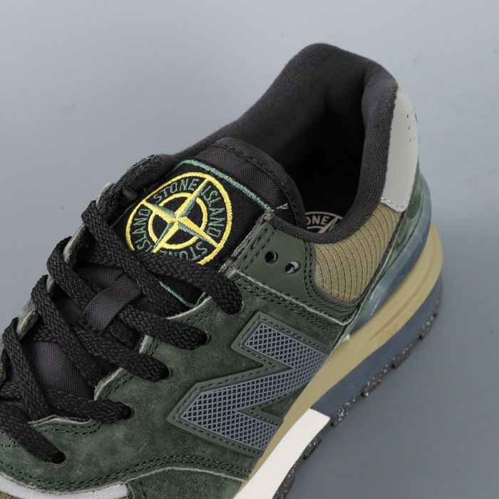 New Balance 574 X Stone Island Dark Green