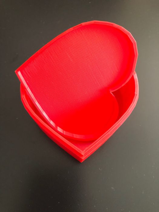 Кутийка във формата на сърце