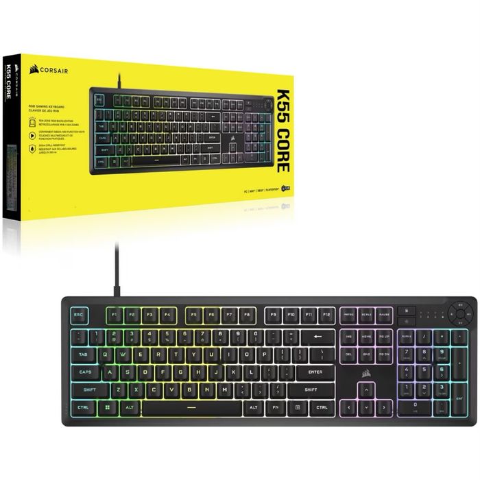 Vand tastatura gaming Corsair K55 Core Rgb