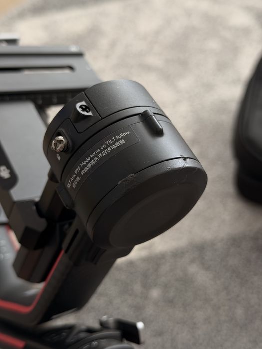 Gimbal DJI RS2 + talpa filmare verticala