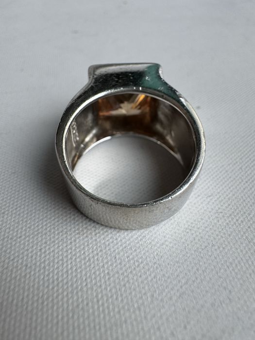 Inel din argint si cubic zirconia