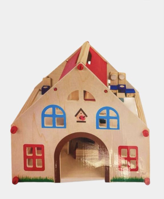 Дом кукольный деревянный