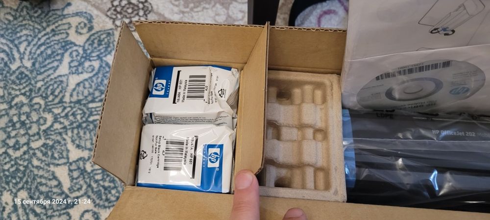 Продам принтер цветной печати, с аккумулятором