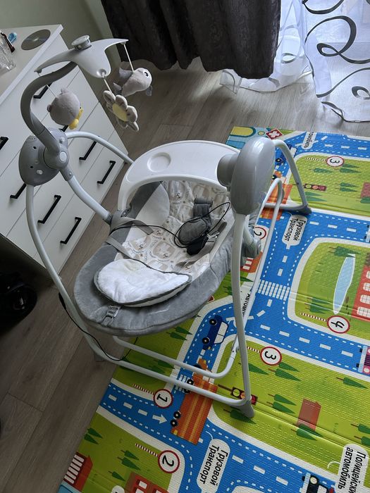 Детский шезлонг электро