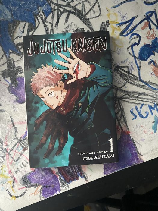 Vand jujutsu kaisen manga volumul 1