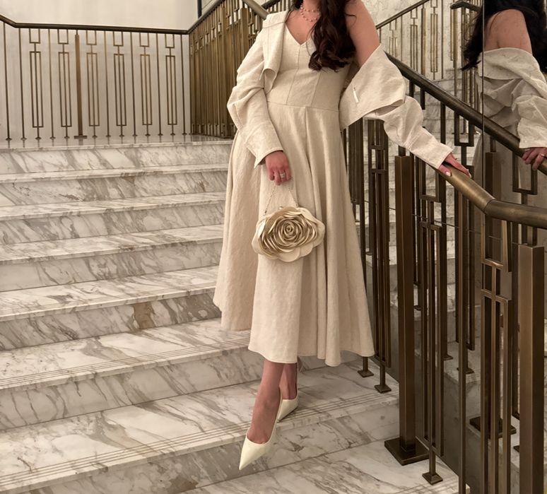 Коктейльное платье из твида / разные платья