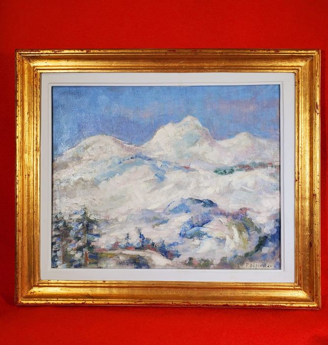 Tablou semnat Dan Băjenaru (1900 - 1988)