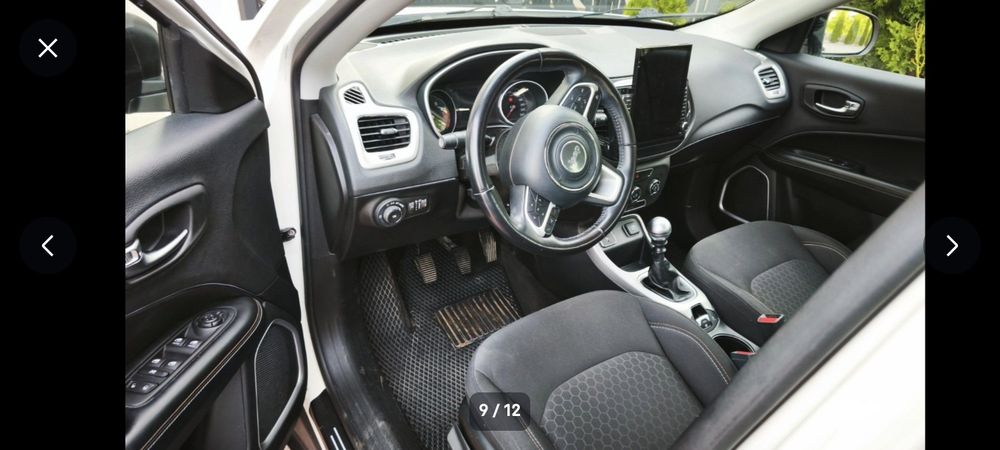 Navigatie android jeep compass