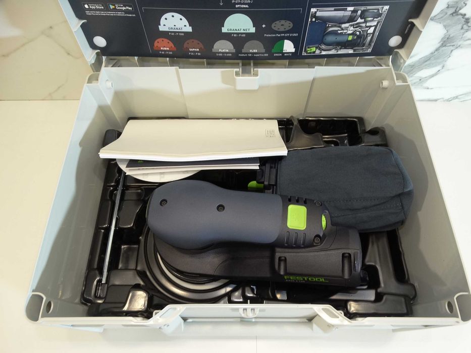 Последен брой! НОВО - Festool ETSC 2 125 - Basic - Акумулаторен ексцентършлайф машина