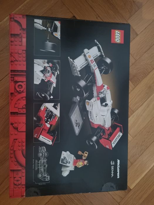 LEGO° Icons 10330- Mclaren МР4/4 и Айртон Сена