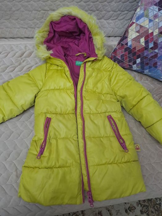 Продам комбинезон, куртку и шубку на девочку