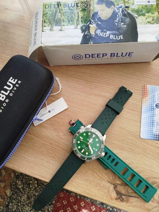 Deep blue Master 1000 automatic diver watch