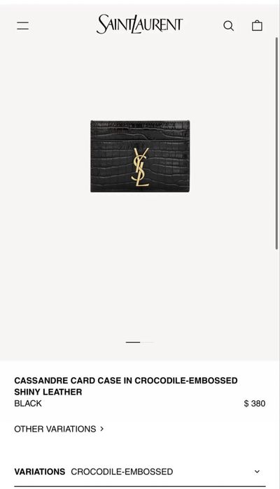 Чисто нов Кард Холдър YSL