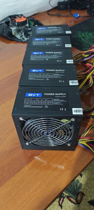 AVT Powersupply P-4 550W Holati Yahshi CPU 4Pin GPU 8Pin