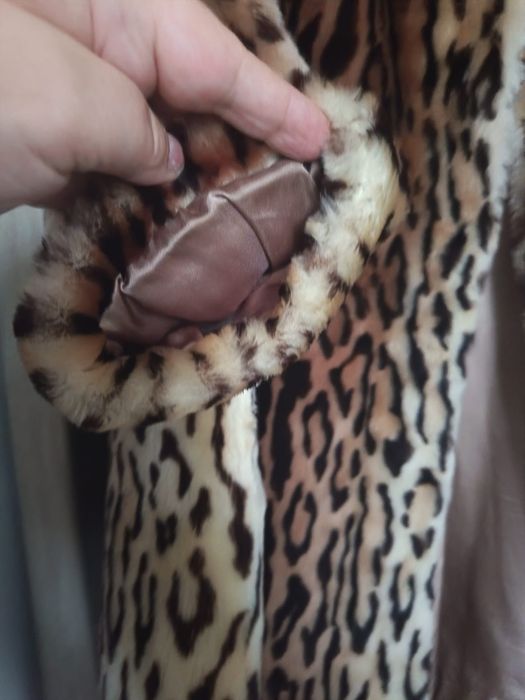 Haina de blana animal print