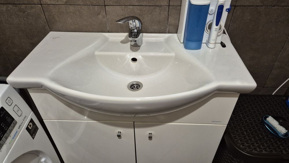 Vand set chiuveta cu masca si baterie