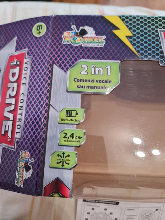 Masinuta Noriel comanda vocala