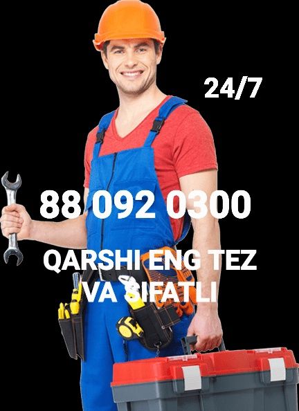 Qarshi Santexnik  Barcha turdagi santexnika ishlarini qilamiz