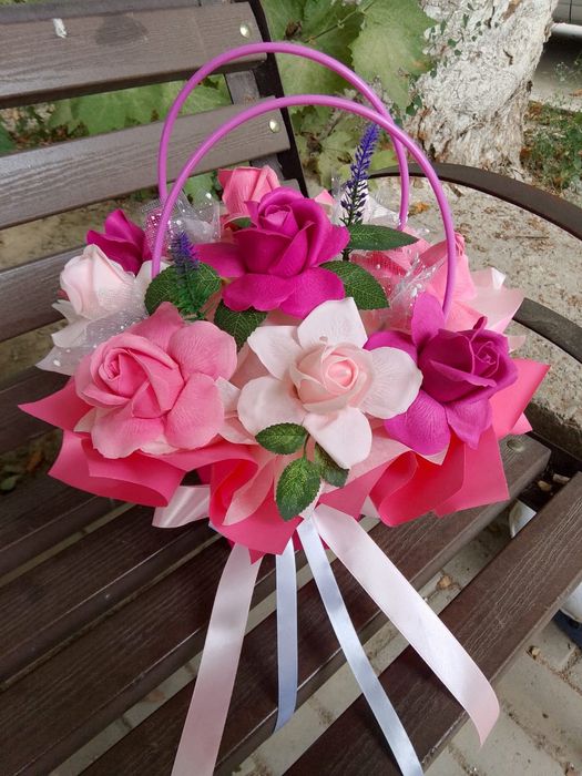 Мыльные букеты, мыльные розы