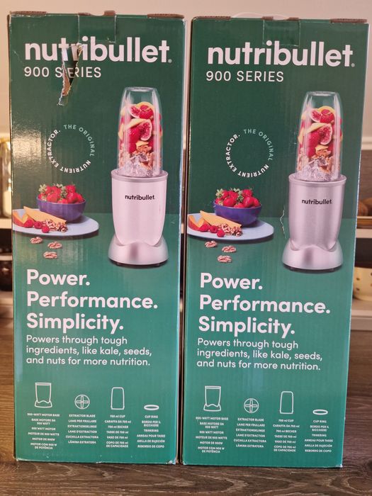 Nutribullet 900W чисто нови бял или Сив( алуминиев)