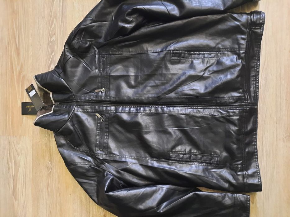 Кожаные мужские куртки