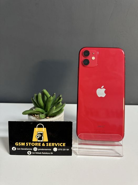 Iphone 11 Red 64Gb 2 Ani Garantie Gsm Store&Service