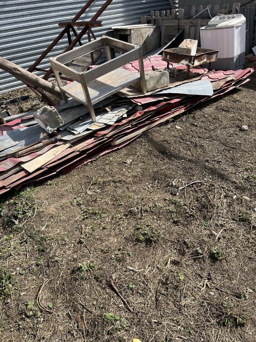 черепица б/у. и пескаблок