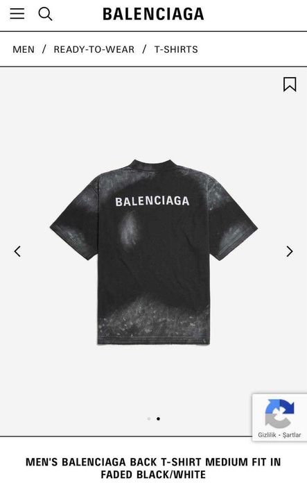 Тениска Balenciaga по оригинал NFC chip