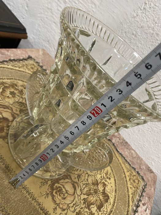 Голяма немска кристална ваза