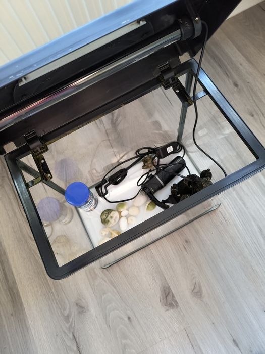 Acvariu 30 l / capac și accesorii