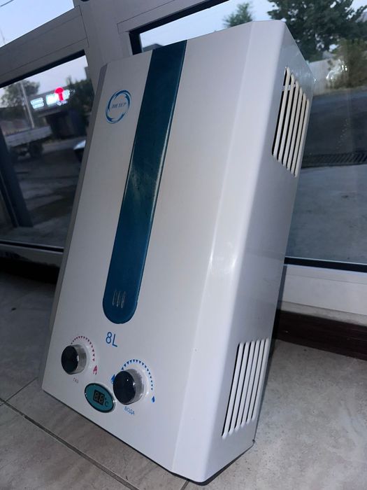 Проточный водонагреватель Газ колонка Лидер