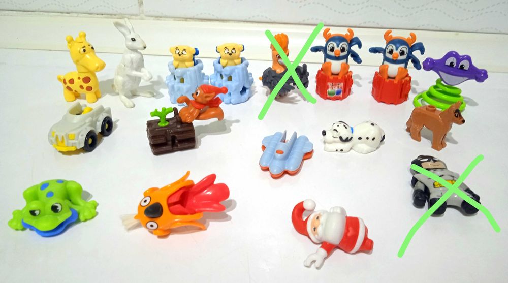 Игрушки от киндеров