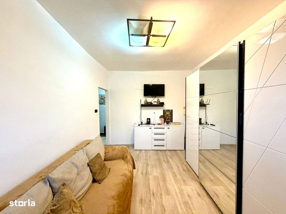 Garsonieră finisată , mobilată , utilată- zona Unitatea Militară