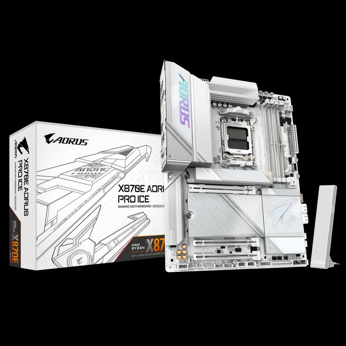 Материнская плата GIGABYTE X870E AORUS PRO ICE
