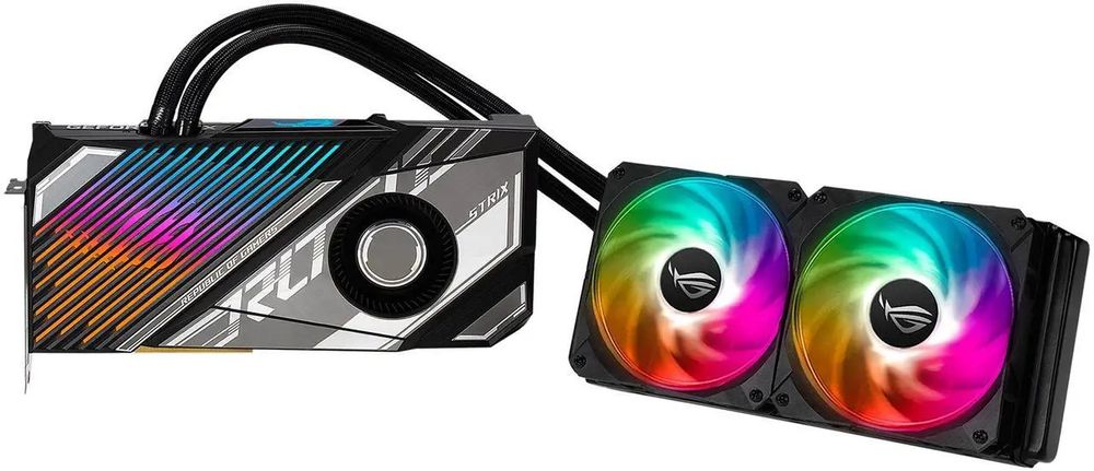 ASUS GeForce RTX 3080 Ti ROG Strix макс 68°