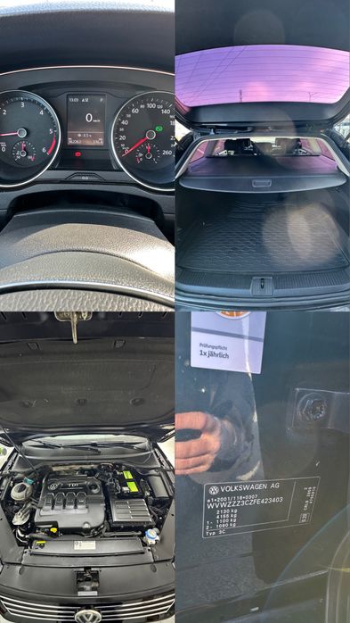 Volkswagen Passat B8 2.0 tdi / Euro 6 / Automata DSG / VAG / 2015