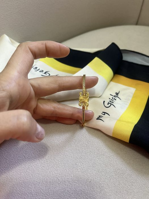 Bratara placata cu aur celine