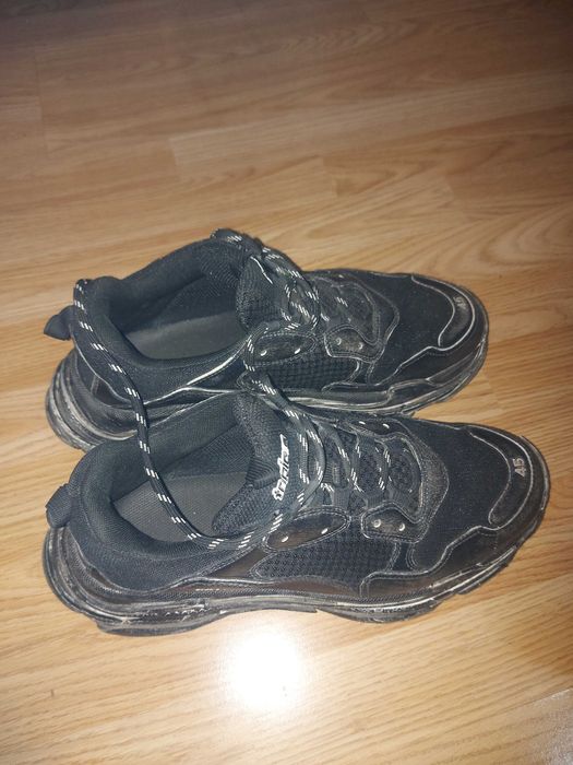 Sneakers originali 100% BALENCIAGA TRIPLE S BLACK FADED,full box