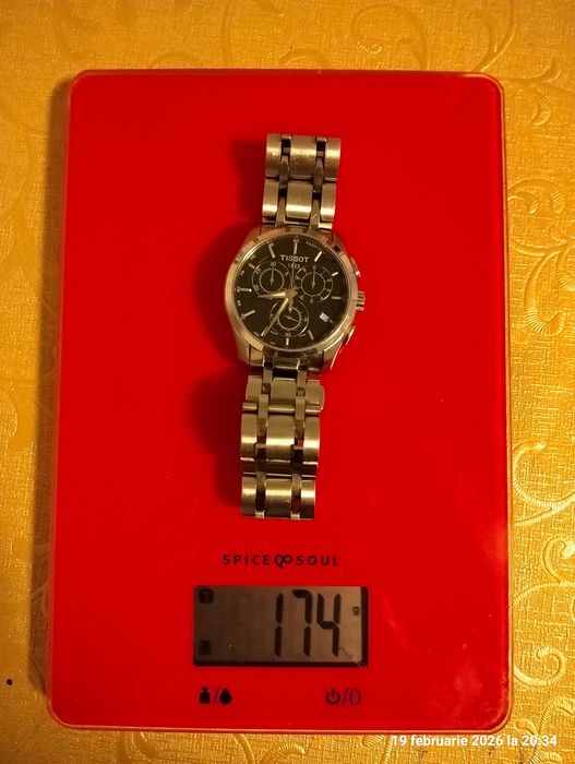 Ceas Elvetian Tissot Chronograph, data