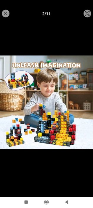 Магнитни кубчета Maincraft