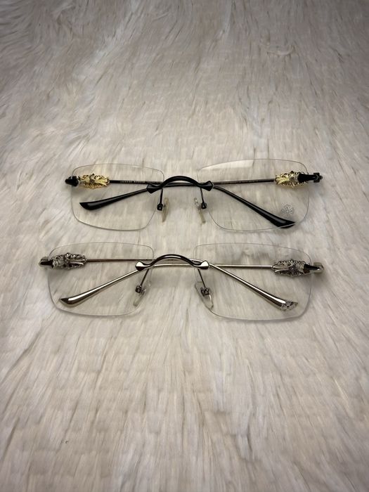 Chrome hearts glasses безрамкови anti blue light